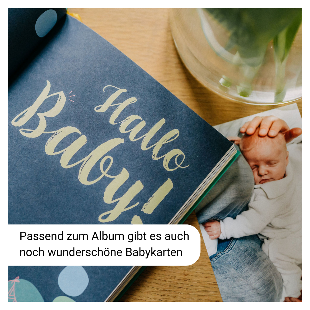 Babytagebuch | Erinnerungsbuch | Babyjournal | Babybuch | Babyalbum | Tagebuch Baby | Geschenkidee Geburt | Geschenk Babyshower | Geschenk Baby