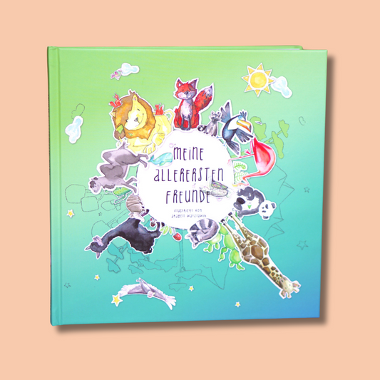 Kindergarten Freundebuch "Meine allerersten Freunde"
