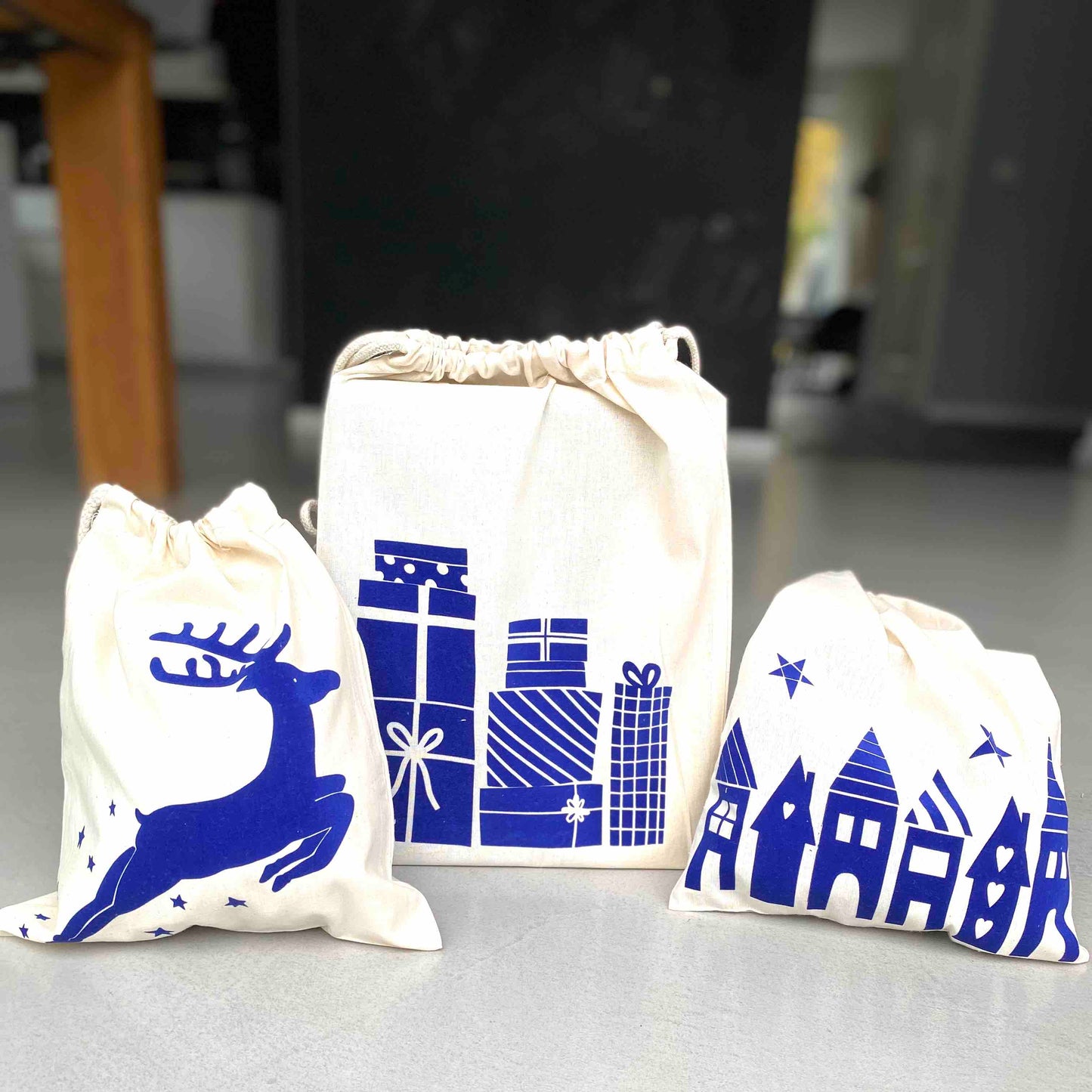 Geschenktasche | Geschenktasche Weihnachten | Geschenkbeutel | Geschenkbeutel Stoff | Geschenkverpackung | Geschenkverpackung Weihnachten