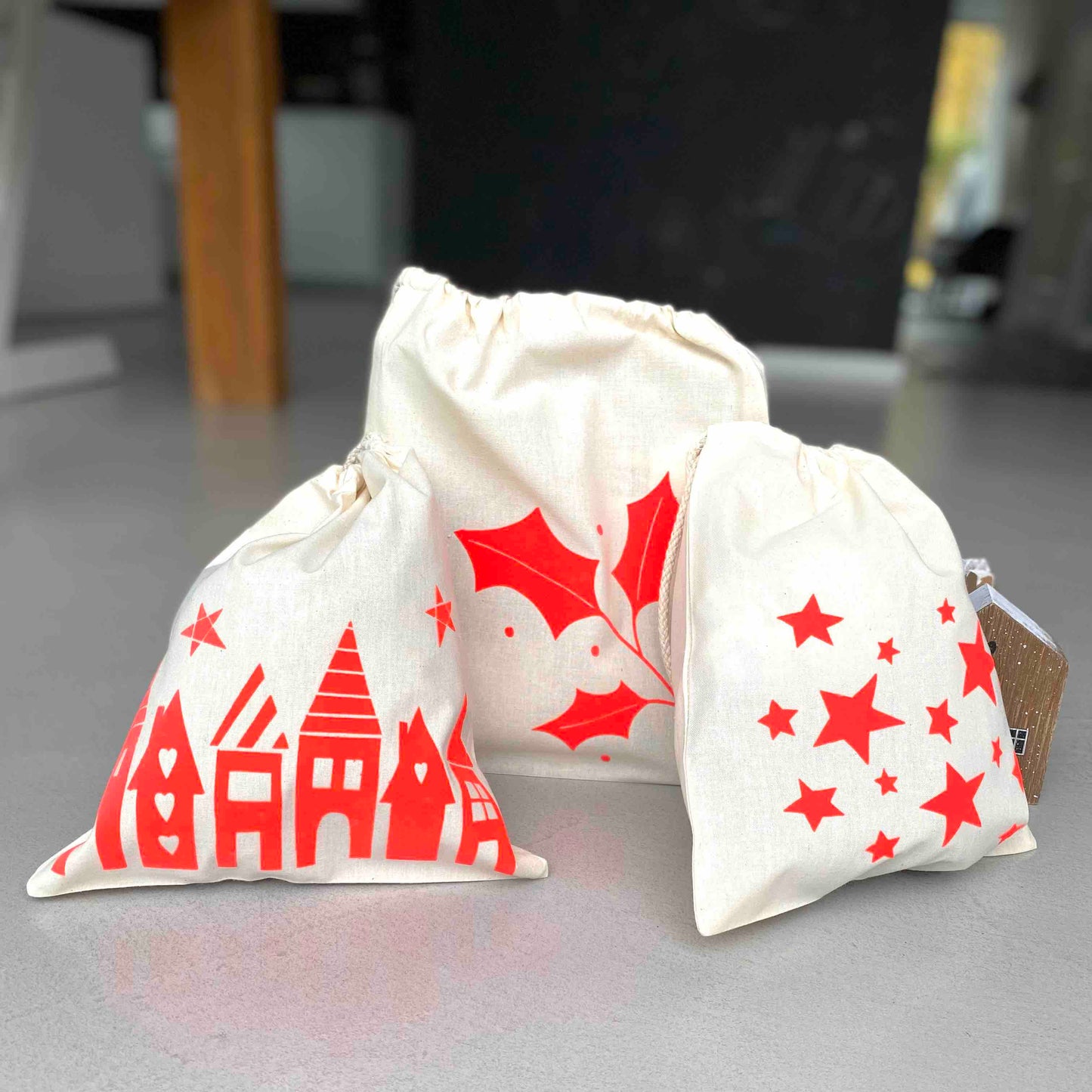 Geschenktasche | Geschenktasche Weihnachten | Geschenkbeutel | Geschenkbeutel Stoff | Geschenkverpackung | Geschenkverpackung Weihnachten