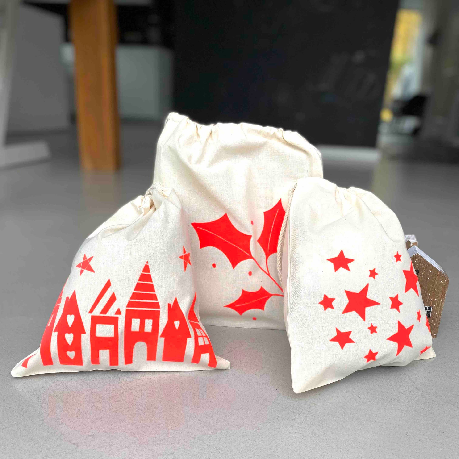 Geschenktasche | Geschenktasche Weihnachten | Geschenkbeutel | Geschenkbeutel Stoff | Geschenkverpackung | Geschenkverpackung Weihnachten