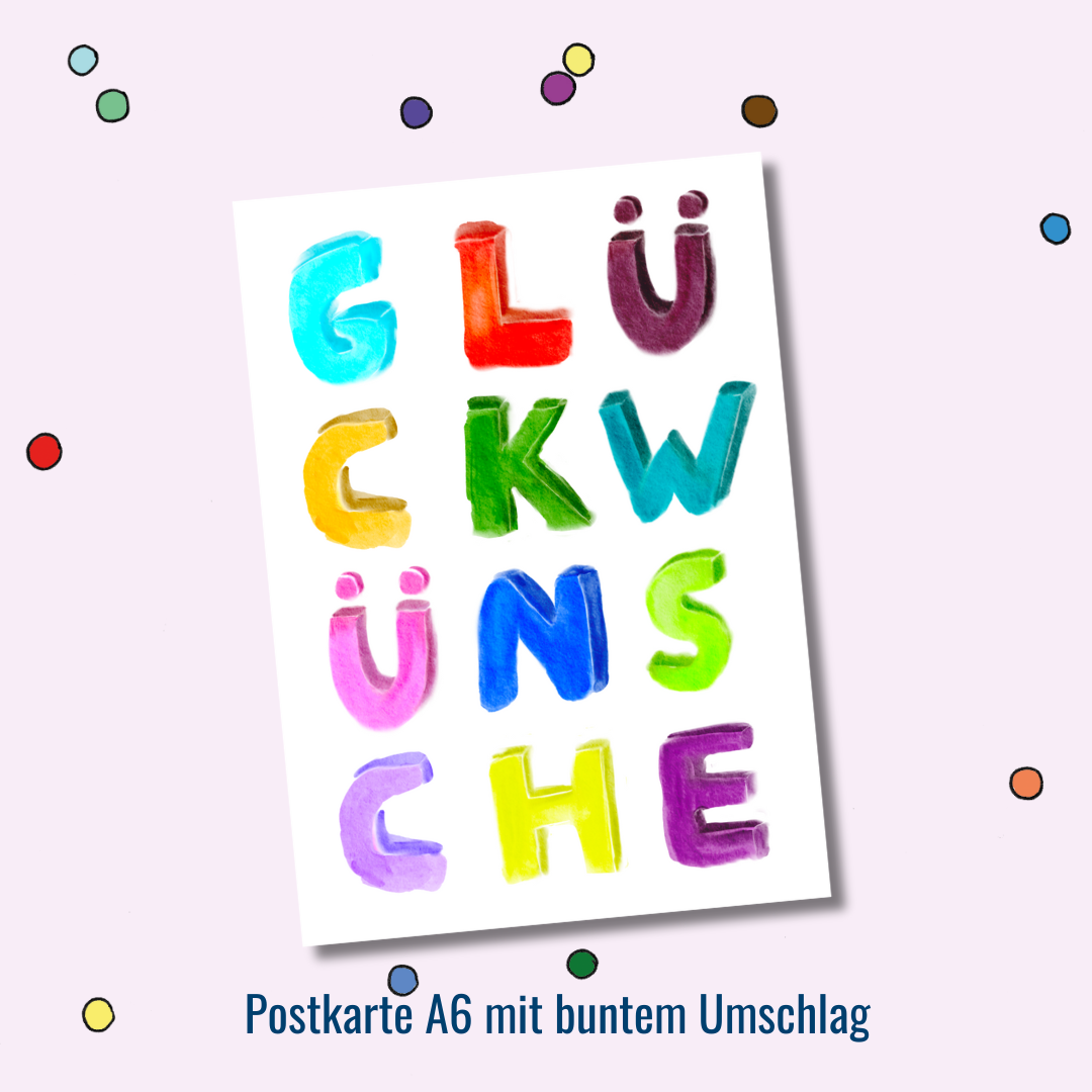 Glückwunschkarte