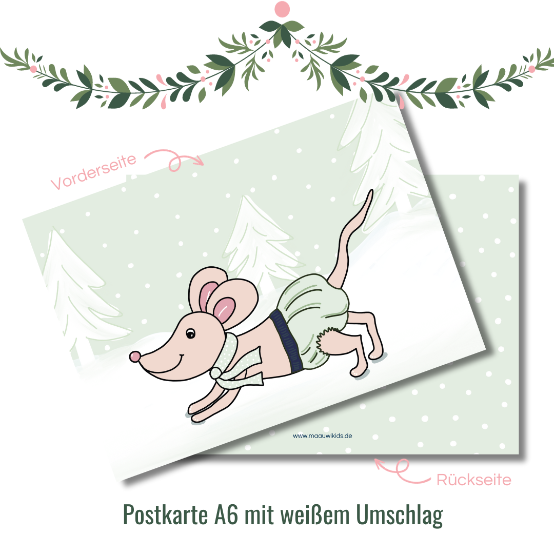 Weihnachtskarten Set