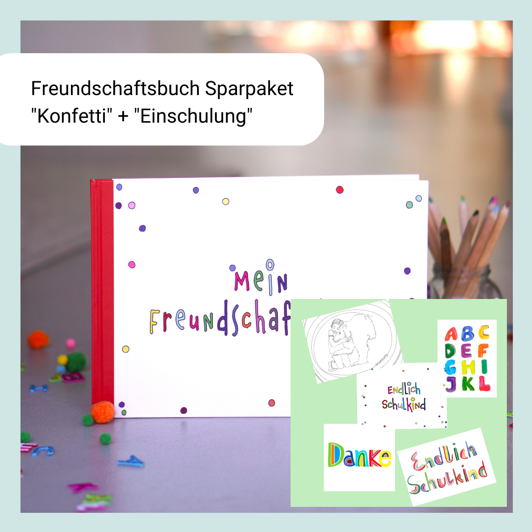Freundschaftsbuch - SparPaket