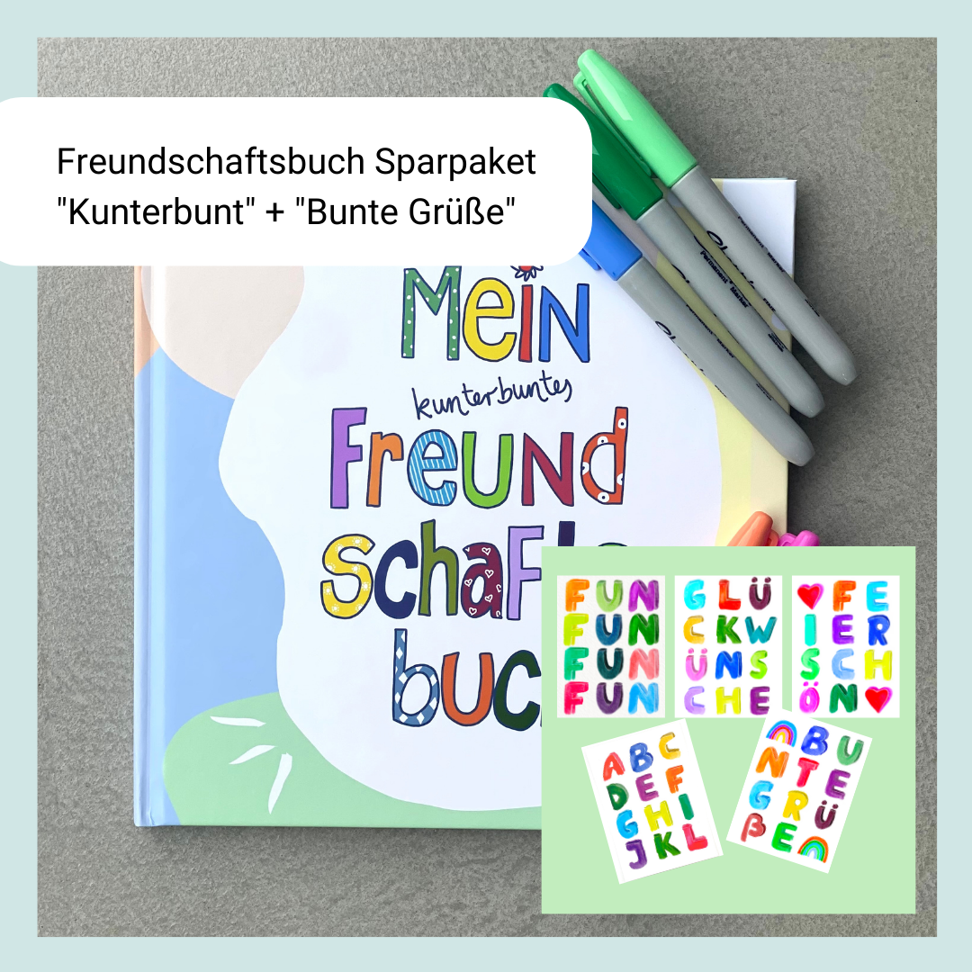 Freundschaftsbuch - SparPaket