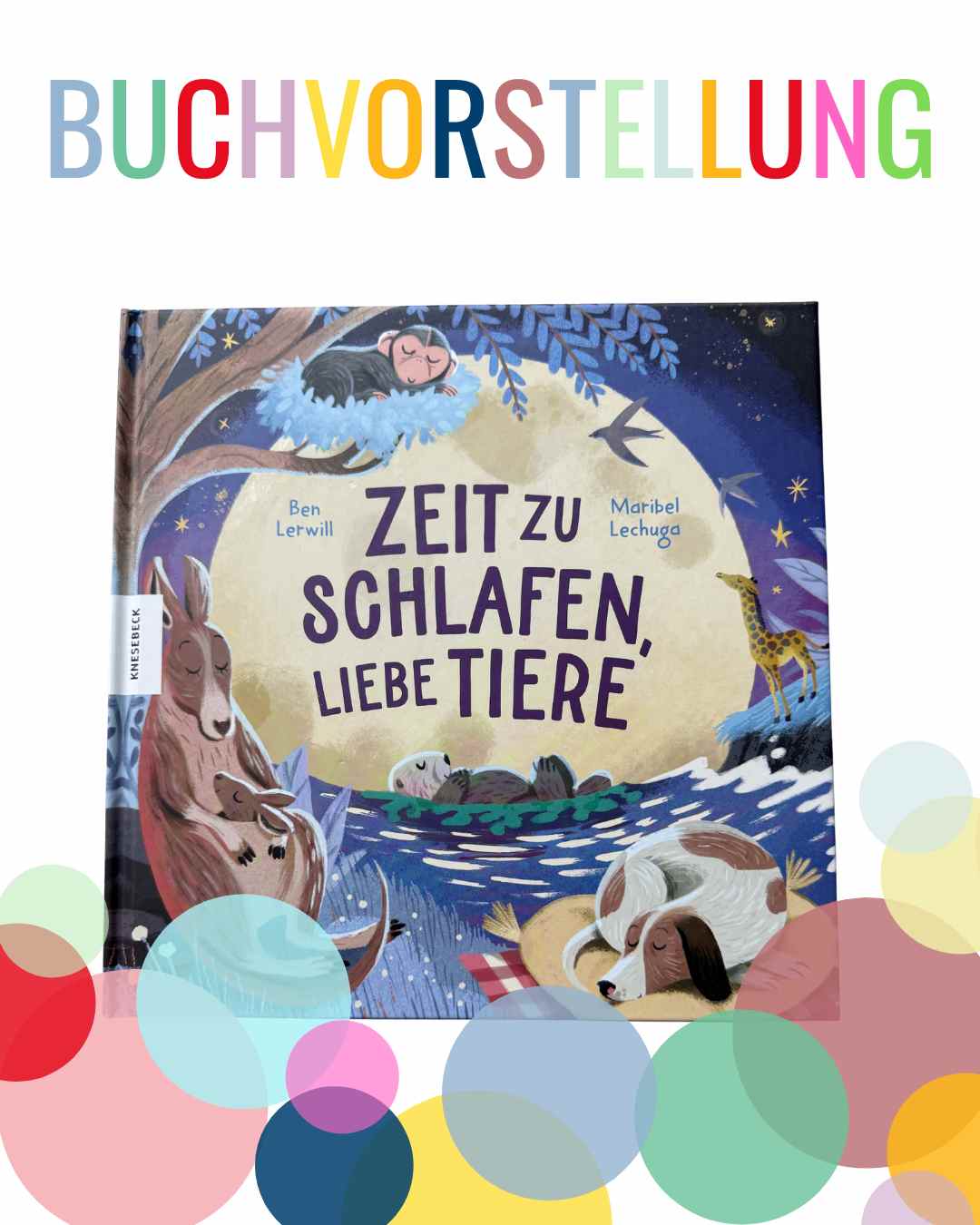 Zeit zu schlafen, liebe Tiere: Kinderbuch zum Einschlafen Buchvorstellung
