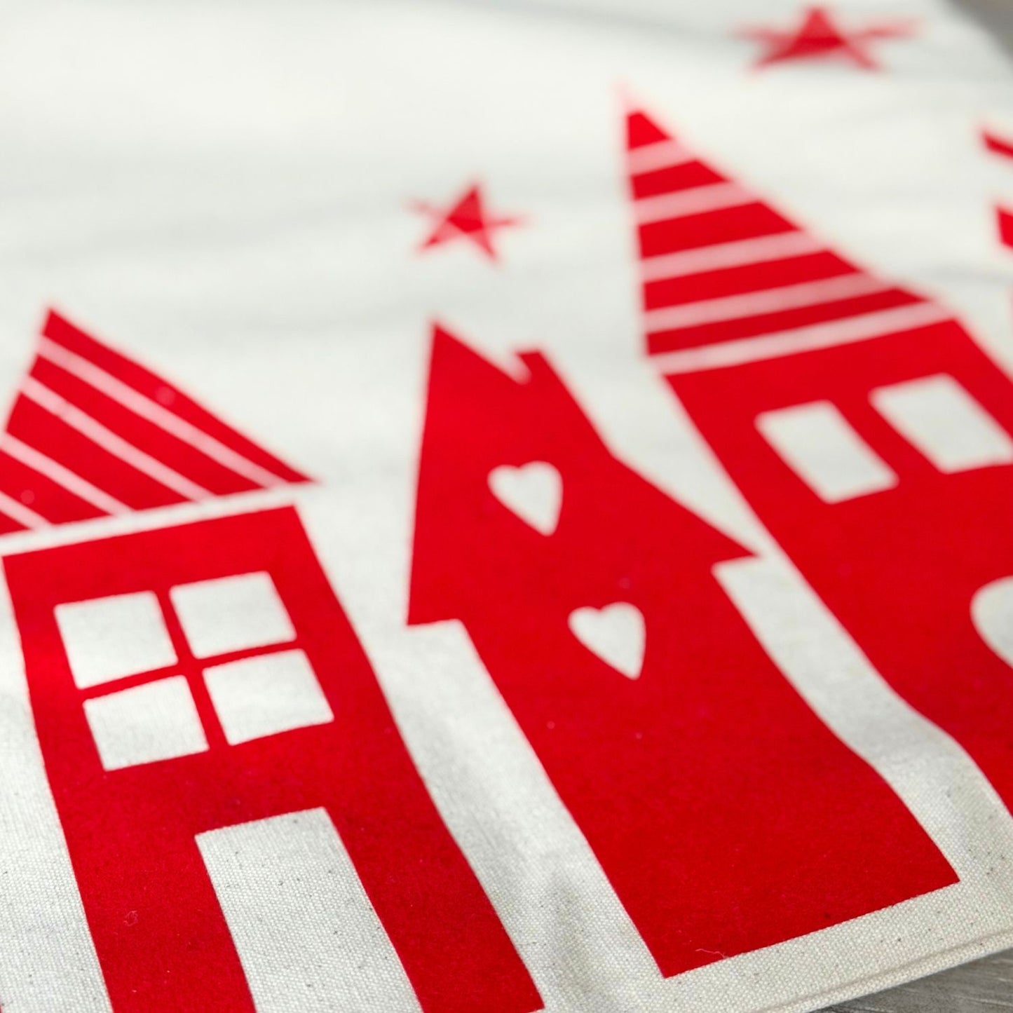 Kissenbezug 40x40cm mit Samtaufdruck