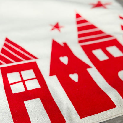 Kissenbezug 40x40cm mit Samtaufdruck