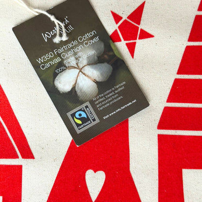 Kissenbezug 40x40cm mit Samtaufdruck