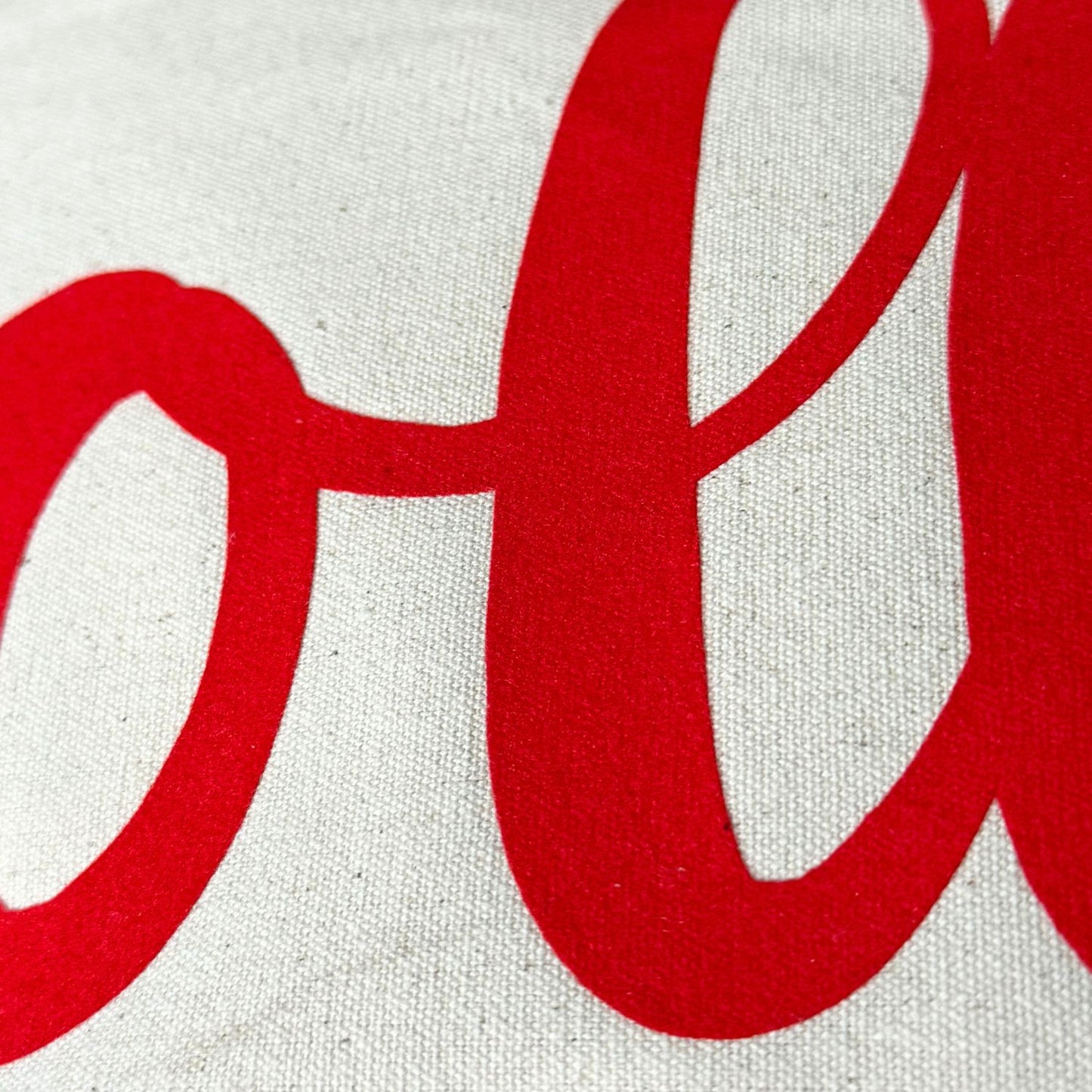 Kissenbezug 40x40cm mit Samtaufdruck