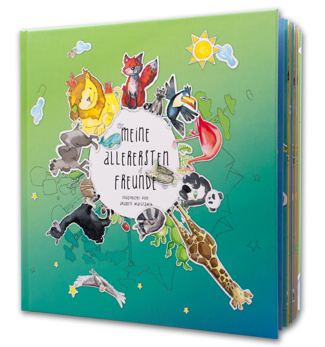 Kindergarten Freundebuch "Meine allerersten Freunde"